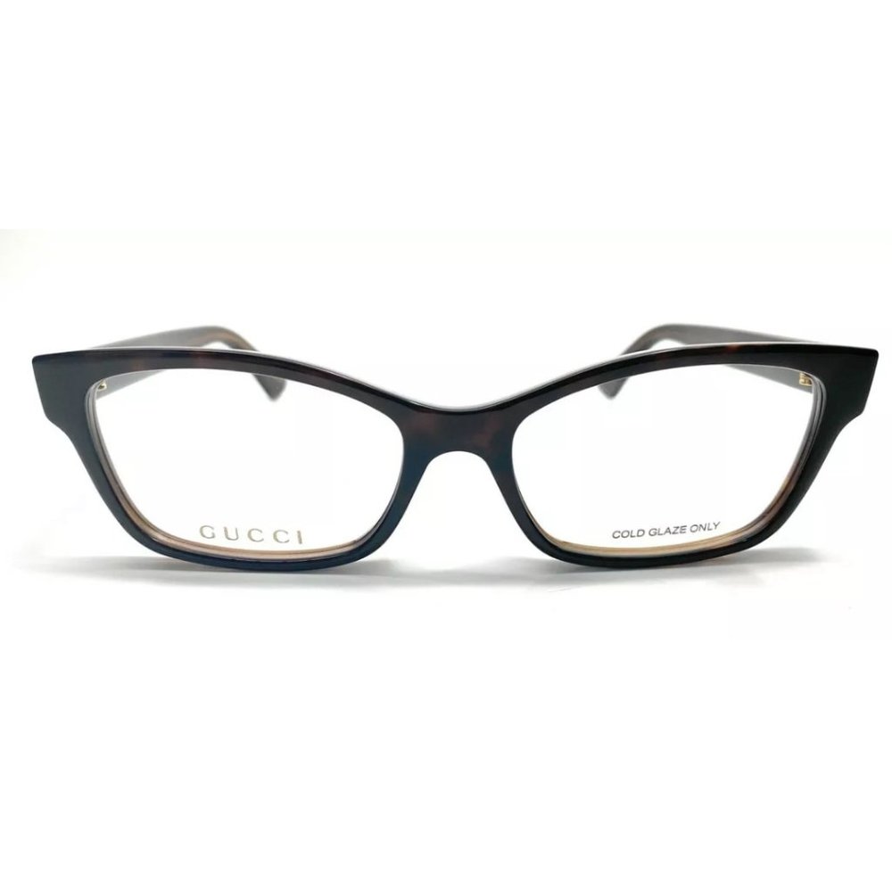 Gucci Women's Havana Authentic Eyeglasses - Picture 2 of 4